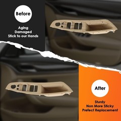 Beige Interior Door Pull Handle Kit Compatible with5 Series F10 F11 520i 520d…