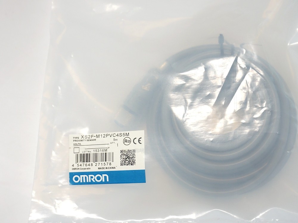 1PC Omron XS2F-M12PVC4S5M XS2F M12PVC4S5M Connector Cable New