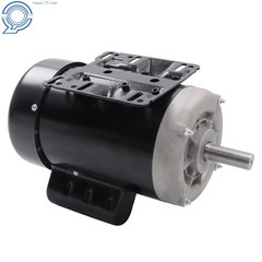 TEFC 3HP Farm Duty Motor 3450RPM 145T Single Phase 230V 60Hz CW/CCW