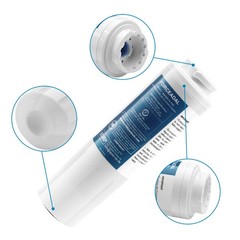 PACK UKF8001 Refrigerator Water Filter for Whirlpool EDR4RXD1 Everydrop Filter 4