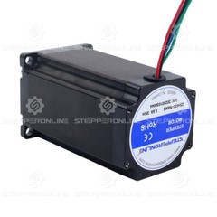 STEPPERONLINE Nema 23 Stepper Motor Bipolar 1.8deg Φ8mm 3Nm 5A 57x100mm 4 Wires