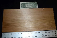Butternut Raw Wood Veneer Sheet 7 x 16 inches 1/42nd 7772-34
