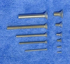 Stainless Steel Flat Head Socket Screws DIN 7991 Metric M2.5 M3 M4 M5 M6 M8
