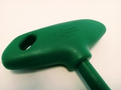 WAGO 285-172 Allen wrench; with a partially insulated shaft; green 8mm