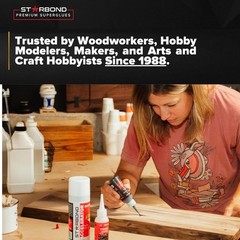 Starbond 16 oz. Super Fast Thin – Super Glue (Premium Cyanoacrylate CA Glue)