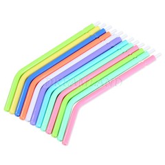 Dental 3-Way Air Water Syringe Disposable Spray Tips Triple Nozzles Tubes