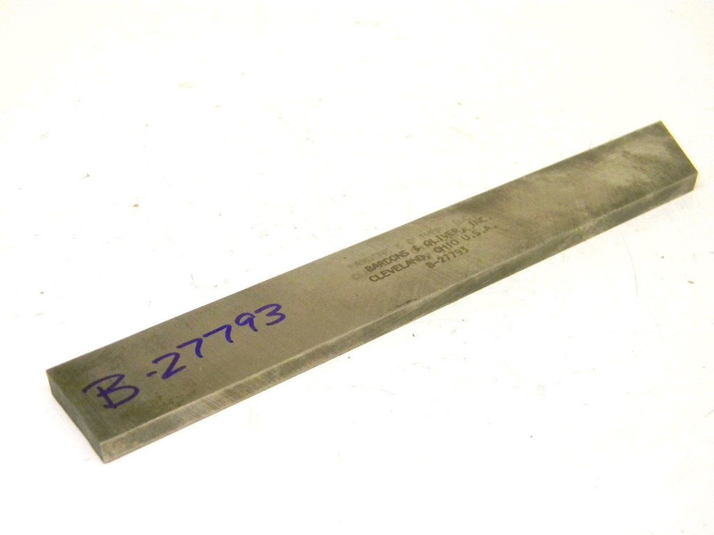 LIGHTLY USED BARDONS & OLIVER USA CUT-OFF PARTING BLADE .312″ x 1.22″ x 8.87″
