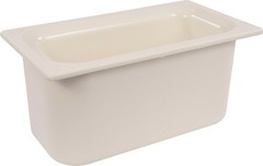 Carlisle FoodService Products CM110202 Coldmaster ABS Third Size Food Pan, 4 …