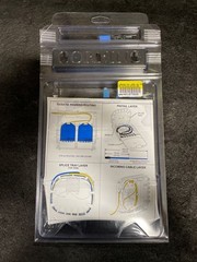 Corning CCH-CS06-A9-P00RE Fiber Optic Splice Cassette 6-Fiber LC Duplex