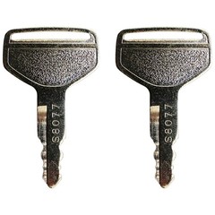 Set Of 2 Ignition Key Fits Various Yanmar Models