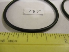 136 O-ring. 2″ ID x 2-3/16″ OD x 3/32″ thick. Buna-70. Quan 3.