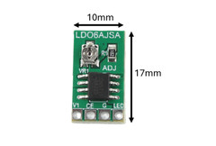 5Pcs DC 3.3V 3.7V 5V LED Driver 30-1500MA Constant Current Adjustable Module PWM