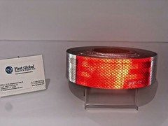 DOT-C2 Approved Conspicuity Tape Reflective Safety Warning Sign RED/WHITE