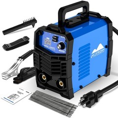 200A Stick Welder, 110V Portable ARC Welding Machine with Digital Display & IGBT