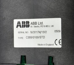 ABB C355/0100/STD Temperature Controller COMMANDER 350