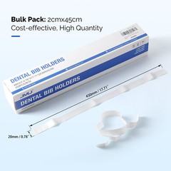 JMU Dental Bibs Clip Napkin Holders Disposable Bib Holders Strap Self Adhesive