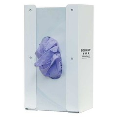 Bowman Dispensers Gb-144 Glove Dispenser, Steel, Holds (1) Box , White , 10