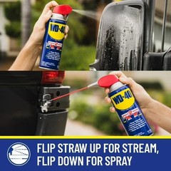 Multi Purpose Original WD-40 Formula 8oz Lubricant Spray 3-PACK w/. Smart Straw