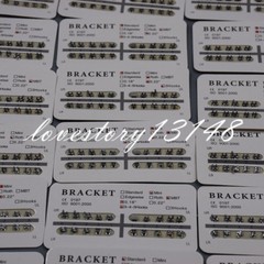 20 Pcs/Set Dental Bracket Mini/Standard Roth/Edgewise/MBT 018/022 3/345/No Hook