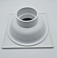 PROFLO PF42862 3–4 Inch Floor Drain 9×9 Grid White Heavy Duty Drain Cover