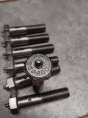3/4″ x 3-1/2″ 304 Stainless Steel Axle Bolts Boat Lift Greaseable Zerk