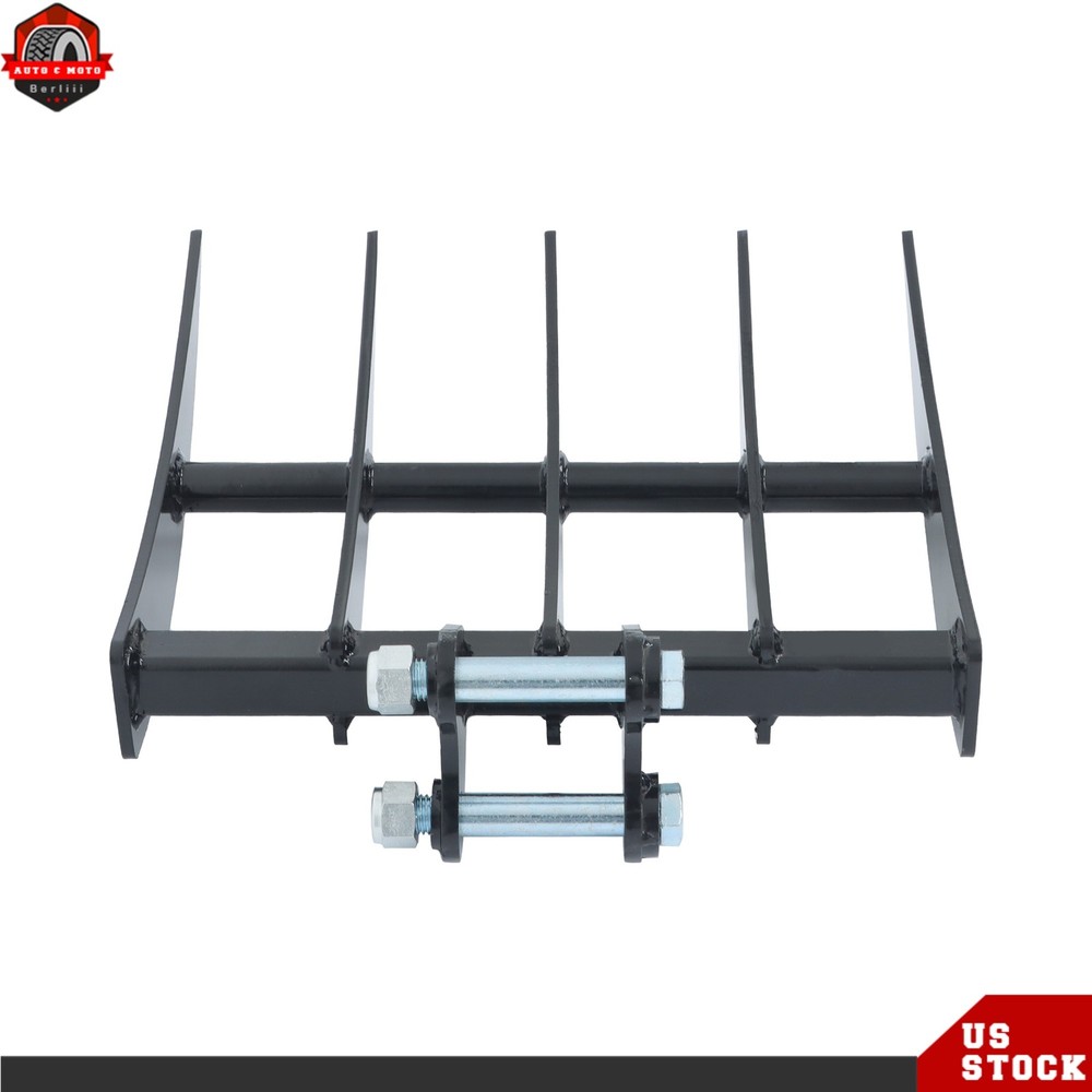 For Mini Excavator 1 Ton to 1.5 Ton Rake Attachment – High Compatibility