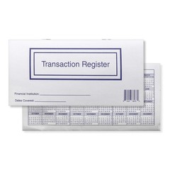 Pack of 10, 2025-2026-2027 Checkbook Registers for Personal Checkbook Ledgers