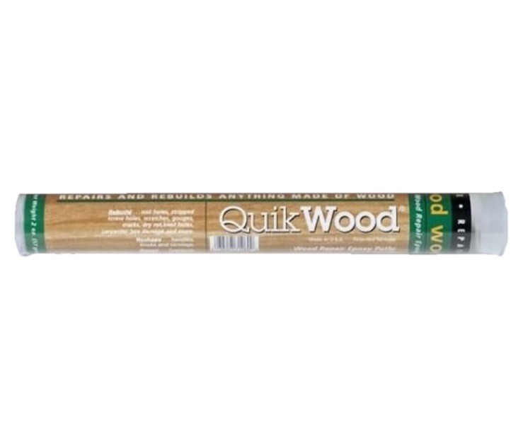 QuikWood 2 oz. 7″ Wood Repair Epoxy Putty Quickwood Epoxy