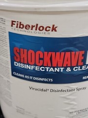 Shockwave RTU Multipurpose Disinfectant, Sanitizer & Cleaner 5 Gallon