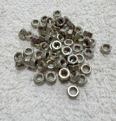 M4 (.7) HEX NUTS Stainless Steel 30 pcs