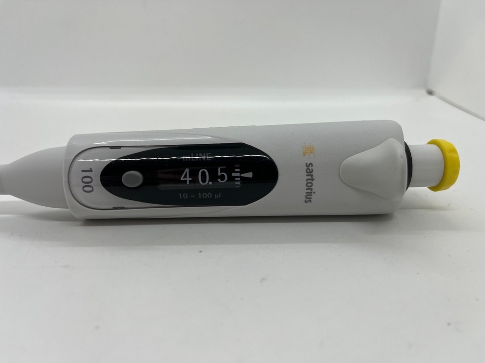 Sartorius mLine Adj Single Channel Pipette – 10-100 uL – Calibrated