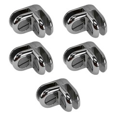 Glass Shelf Cube Connector Joiner Holder Clip Used 3/16″ Tempered Glass Shelf