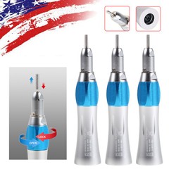 Dental Slow Speed Handpiece Straight Nose cone for NSK E-type Motor SEASKY lr