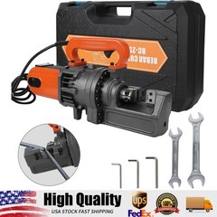 Electric Hydraulic Rebar Cutter, 1700W 110V, Cutting up to 1 in #8 4-25 mm Rebar