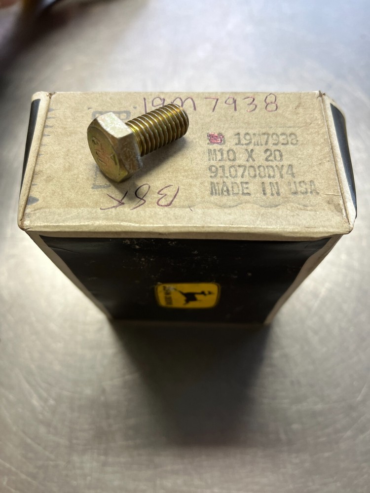 19M7938 Genuine OEM John Deere BOLT QTY of 2 Bolts