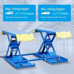 6600LB 110V Electric Mid-Rise Car Lift – CE Approved | USA Stock, FREE SHIPPING