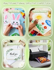 30 Sheets White Cardstock Paper 8.5 x 14, 30 – x 14 IN,
