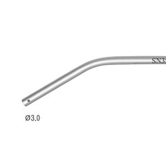 Elongated Dental Suction Tip 3mm Dia. Stainless Osung -SN3SUSL [#952]