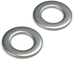 Stainless Steel Flat Washer Series 9C1616, 1 ID x 1.75 OD x 3/32 THK, Qty 25