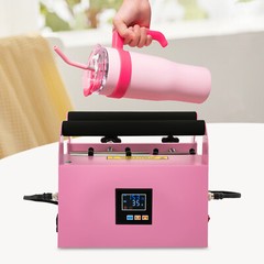 CH2330 Manual Tumbler Heat Press Machine 40Oz Mug Cup DIY Sublimation Printing