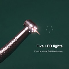 Dental LED High-Speed Handpiece Five-Hole Water Spraying Universal interface