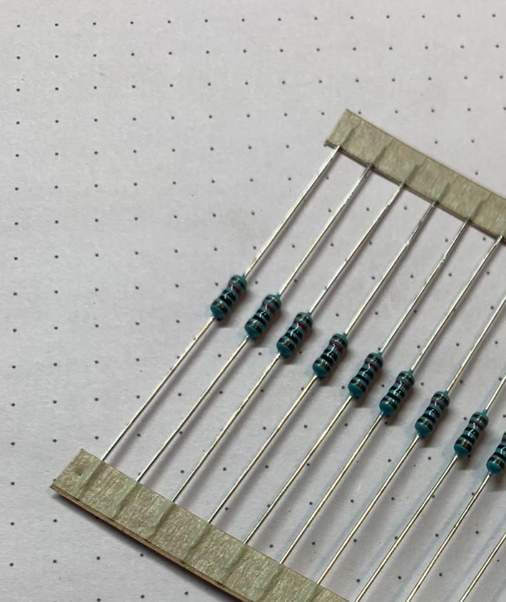10 KΩ ±1% 1/4 Watt (250 mw) Safety Metal Film Axial Resistor, SEI Brand, 5 Each