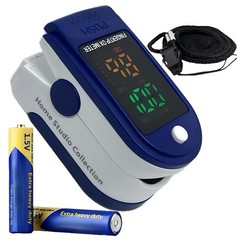 Finger Tip Pulse Oximeter SpO2 Blood Oxygen Saturation Heart Rate Monitor