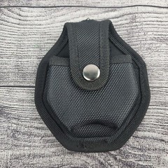 Uzi Handcuff Case Black 4.5″ Snap Closure w/ Clip