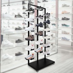 AIWFL Commercial Clothing Store Shoe Rack,Free Standing Shoe Rack,Retail Boutiq