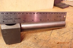 OFFSET BORING HEAD EXTENSION ARM 1-1/4 DIAMETER SHANK MACHINIST TOOLING