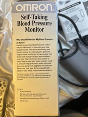 Omron HEM-18 Manual Blood Pressure Monitor Kit, Adult Cuff, Stethoscope