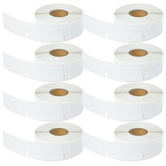 8 Rolls 500 Labels Per Roll 1″ x 2-1/8″ for DYMO 30336 LabelWriter 300 25mmx54mm