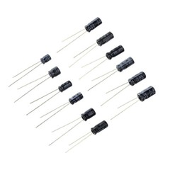 1uF to 470uF 12 Values x 10 Each Electrolytic Capacitor 120pc Assortment Kit