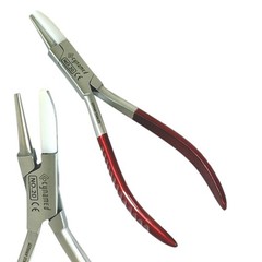 NEW PREMIUM GRADE Round & Flat Nose Nylon Jaw Pliers Optician Optical Jewellery
